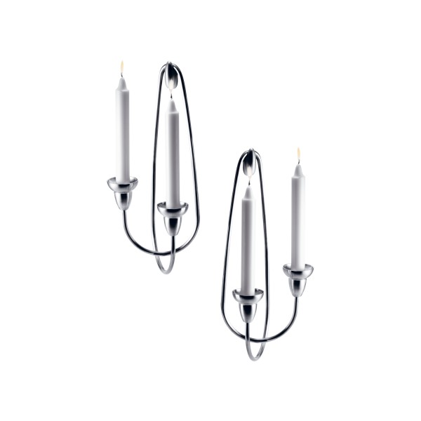 SWING CANDLEHOLDER FOR THE WALL 2 PCS