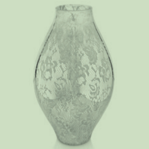 Decoro specchiato argento - Silver decoration