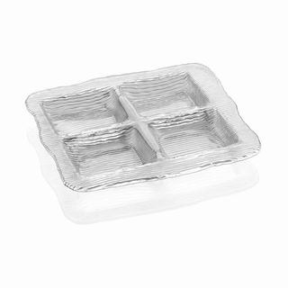 All In One 4 sections Multipurpose plate clear