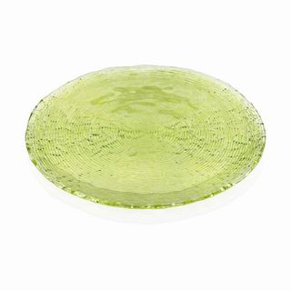 Multicolor Platter Green Deco.