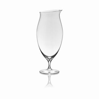 Punto Gusto Beer footed glass clear 