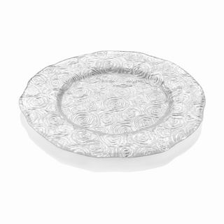 Roseto Charger Pearly White Deco.