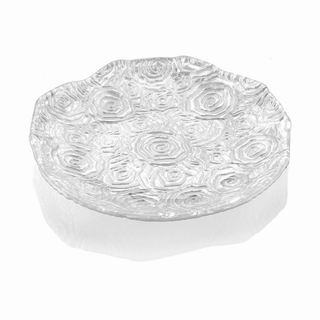 Roseto Plate Pearly White Deco.