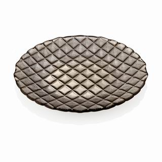 Velvet Platter Brown/chrome