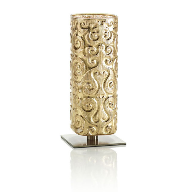 Samarkanda Gold Leaf Deco.Table Lamp