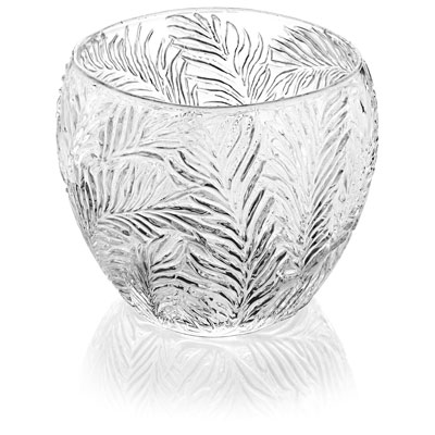 AMAZZONIA VASE CACHEPOT H.19 CM CLEAR