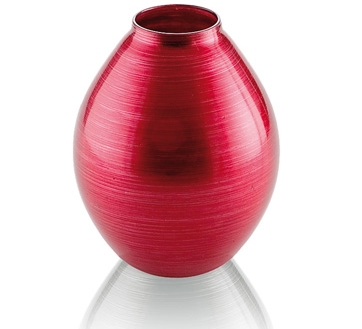 ALIBABA VASE H. 21 CM RED DECORATION