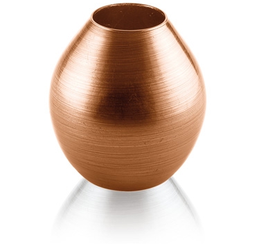ALI BABA VASE H. 16 CM TOBACCO DECORATION