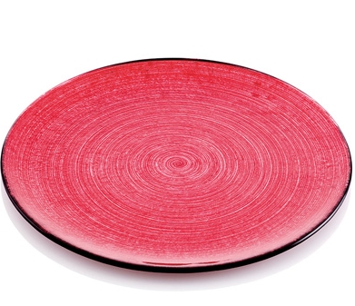 ALI BABA PLATTER CM.37 RED DECORATION