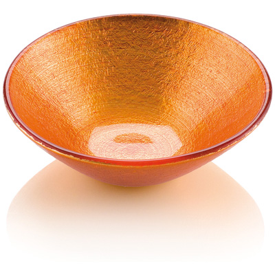 ALI BABA IND. BOWL CM 16 ORANGE DECORATION