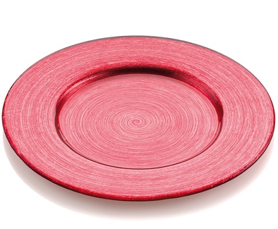 ALI BABA CHARGER CM. 34 RED DECORATION