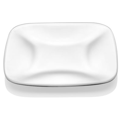 ARIA CHARGER CM.34X34 WHITE DECORATION