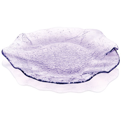 BOTANICA PLATTER CM.37 LILAC DECORATION