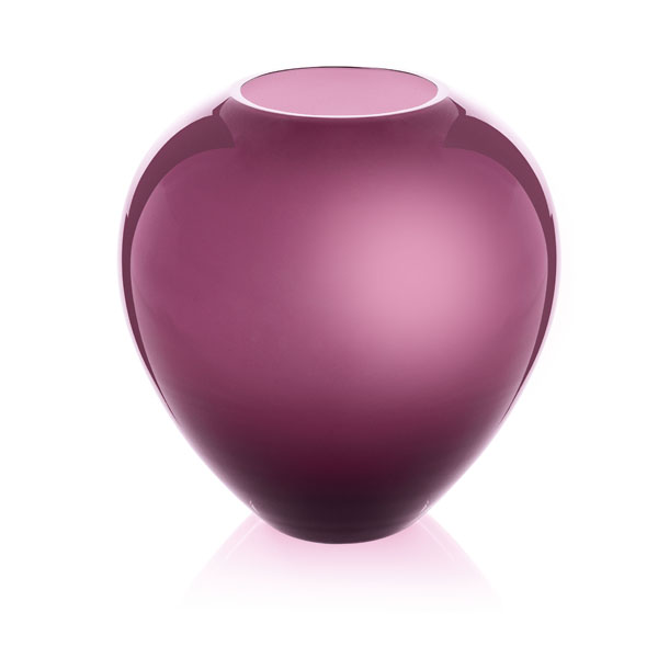 Biancaneve Vase Cased Amethyst