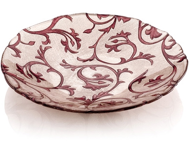 BISANZIO CENTERPIECE CM 41 PURPLE/PINK DECORATION