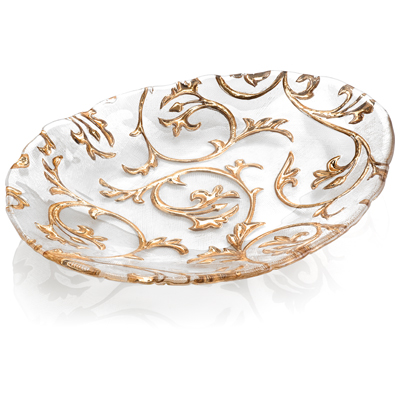 BISANZIO CENTREPIECE  GOLD DECORATION