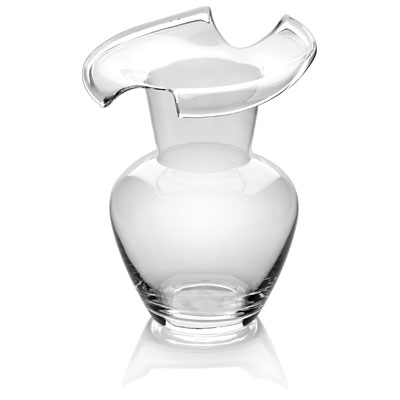 DAISY VASE H.35 CM CLEAR