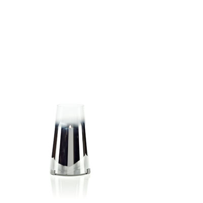 LAMPSHADE H.22 WITH SILVER DECORATION WITH CANDLE, PLATE AND ACCESSORIES