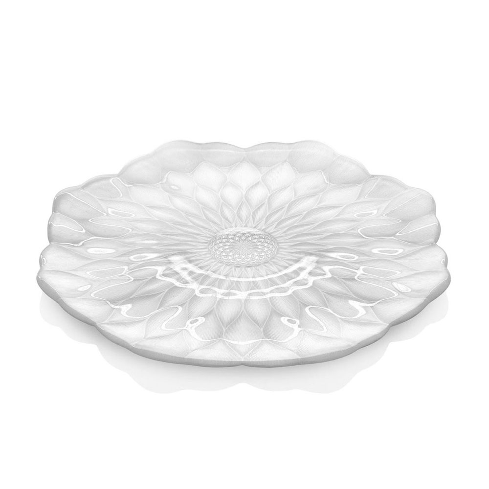 LOTO PLATTER PEARLY WHITE DECO.