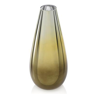 MIRABILIA VASE H 38 CM GOLDEN GREEN DECORATION