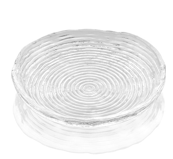 Wave Small Plate clear