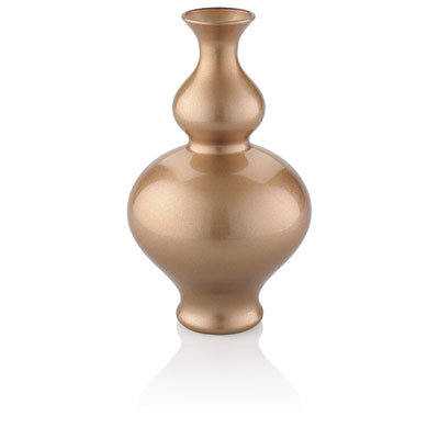 PASSIONE VASE H.23 CM ORANGE DECORATION