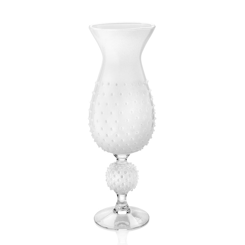 QUEEN VASE WHITE