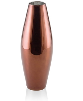 REFLEX VASE H. 38 CM BRONZE DECORATION