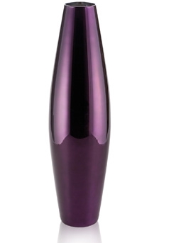 REFLEX VASE H. 65 CM. FUCHSIA DECORATION