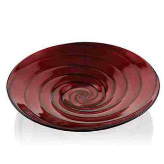 SPIRAL CENTERPIECE CM 41 RED DECORATION