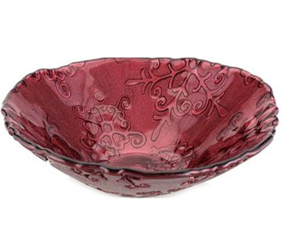 Snow flake Bowl red