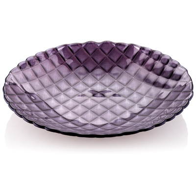 VELVET CENTREPIECE CM 41 LILAC DECORATION