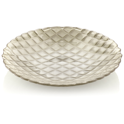 VELVET CENTREPIECE CM 41 BEIGE DECORATION