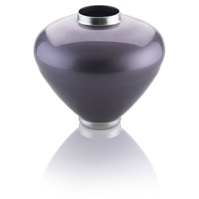 ZAHRA VASE H.27 CM LILAC DECORATION