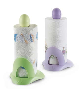 Paper roll holder with roll 22,5 cm	