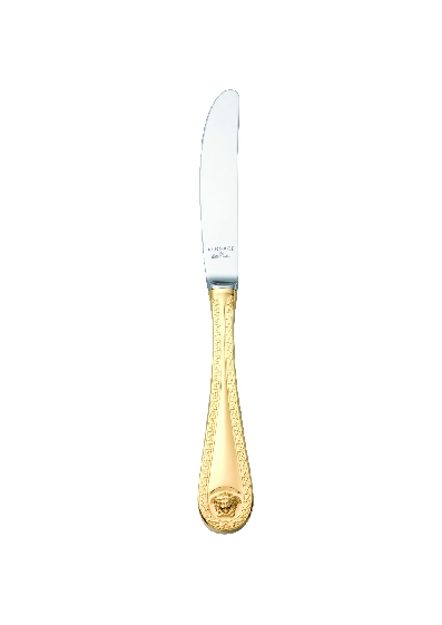 Medusa Gold Dinner knife