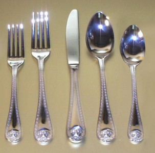 Medusa Silver Dinner Spoon