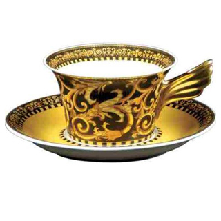 Cup & saucer 4 low