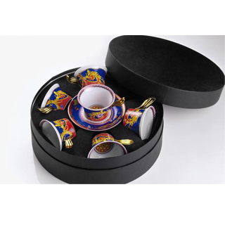 Set with 6 tea