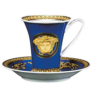 Cup & saucer 4 tall