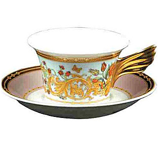 Cup & saucer 4 low