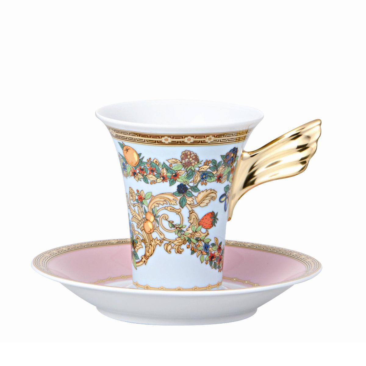 Cup & saucer 4 tall