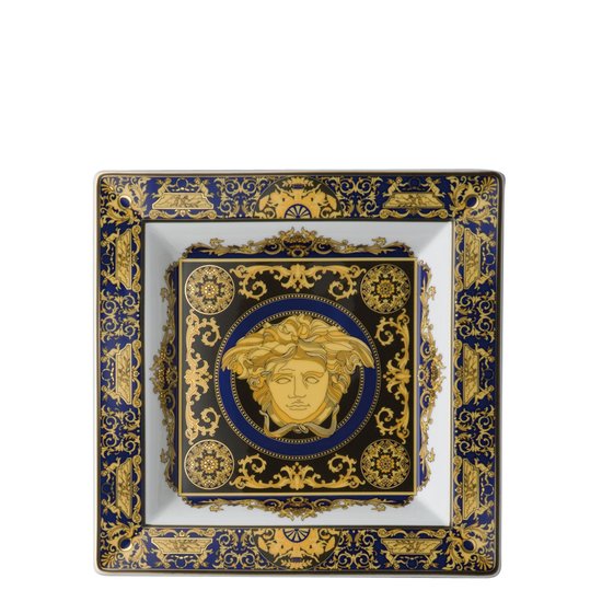 Medusa Blue Dish 22cm
