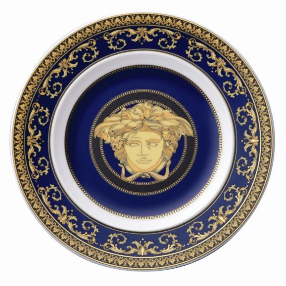 Medusa Blue Plate 18 cm