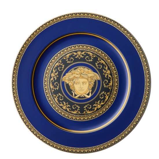 Medusa Blue Service plate 30 cm