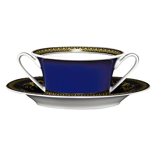Medusa Blue Fruit dish