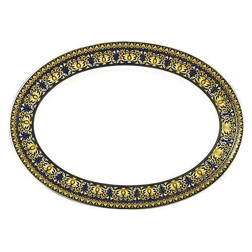 Medusa Blue Platter 40 cm