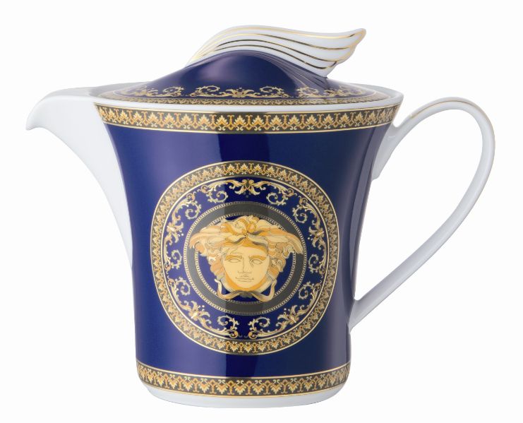 Medusa Blue Teapot 3