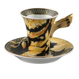Cup & saucer 2 tall