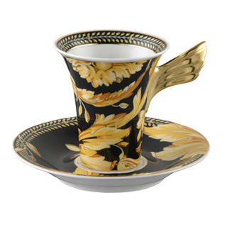 Cup & saucer 2 tall
